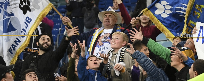 Развлечения на матче с «Зенитом»